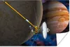 MuchoWow® Poster Jupiter mit einem Satelliten 180x120 cm - Produktbild-Vorschau 1