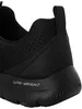 Close-up of the heel and sole of a black athletic shoe. Produktbild-Vorschau