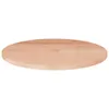 vidaXL Piano tavolo rotondo Ø 50 x 1,5 cm in legno massello Anteprima dell’immagine prodotto 4