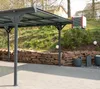 Westmann Aluminium Flachdach Carport Helsinki Anthrazit Produktbild-Vorschau 9