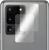 Close-up of a smartphone camera module with protective films applied. Produktbild-Vorschau
