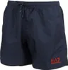 EA7 Badeshorts        Blau Logo Orange M (50) Produktbild-Vorschau 1