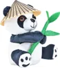 Hovoriace zviera panda Bao Bao s klobúkom a bambusom hovorí Náhľad obrázku produktu 5
