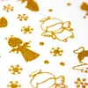 Oblique Unique 84 Weihnachts Sticker Glitzernd Aufkleber Produktbild-Vorschau 3