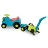 Poussette Ecoiffier Trailer Tracteur Extracteur Trailer Voir les images du produit 10