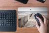MuchoWow® Mauspad Mousepad Strand - Zaun - Schatten 27x18 Produktbild-Vorschau 4