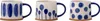 Tazza Linora, Blu, gres Anteprima dell’immagine prodotto 2