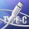 A close-up shot of a USB-C cable connector with the brand name and text overlay. Produktbild-Vorschau