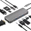 HUB USB-C HDMI 4k VGA PD 100W LAN Gigabit-Buchse Produktbild-Vorschau 1