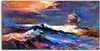 Coloray Acrylbild 140x70  Wandbild Acrylbilder Deko See Produktbild-Vorschau 1
