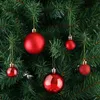 DEUBA® Weihnachtskugeln 77tlg Ø 3-7cm Kunststoff matt Produktbild-Vorschau 4