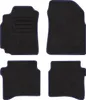 Velour Mats Set für NISSAN TIIDA I (2004 - 2012) 4-teilig - Produktbild-Vorschau 2