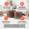 SalesFever Couchtisch 2er-Set | rund | MDF mit Produktbild-Vorschau 2
