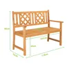 FCH Gartenbank Holz Parkbank Holzbank ,2 - 3 Personen Produktbild-Vorschau 5