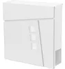 A white mailbox is shown against a white background. Podgląd zdjęcia produktu