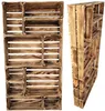 Geflammt Holzkisten 50 x 40 x 15 cm massive Weinkisten in Produktbild-Vorschau 4