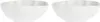 La Porcellana Bianca Set mit 2 runden Schüsseln 23 cm Produktbild-Vorschau 2