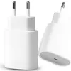 Two white USB-C power adapters are shown against a white background. Anteprima dell’immagine prodotto