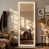 AIORBER Lustro LED 160x50cm, z oświetleniem, wolnostojące i Podgląd zdjęcia produktu 9
