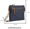 camel active Umhängetaschen Bari, Cross bag L, dark blue, Produktbild-Vorschau 4