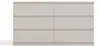M6 140 Malwa Kommode Kaschmir Beige Für Zuhause Für Büro Produktbild-Vorschau 4
