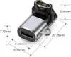 A 3D render of a USB-C adapter with dimensions shown. Náhled obrázku produktu