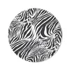 MuchoWow® Mauspad Mousepad Muster - Zebramuster - Schwarz Produktbild-Vorschau 1