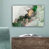 MuchoWow® - Leinwandbilder - Marmor - Gold - Grün - Luxus, Produktbild-Vorschau 4