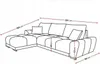 Easy Furniture Velvet Ecksofa in L-FORM Universelle Produktbild-Vorschau 7