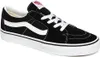A studio shot of a black Vans Sk8-Low sneaker. Produktbild-Vorschau