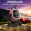Campingventilator mit Licht, auto-oszillierender Produktbild-Vorschau 5
