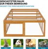 Wiltec XXL Freilaufgehege Holz 1800 x 900 x 480 mm, Kasten Produktbild-Vorschau 5