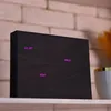 BoxClock Phantom Slate Edition – LED Wortuhr für Tisch & Produktbild-Vorschau 2