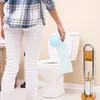 Relaxdays WC-Garnitur Bambus, Toilettenpapierhalter mit Produktbild-Vorschau 3