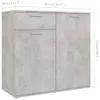 vidaXL Sideboard Betongrau 80x36x75 cm Holzwerkstoff Produktbild-Vorschau 8