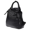 Großer Damen Rucksack Tasche Citybag Leder Optik Bodybag Produktbild-Vorschau 1