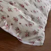 Traumschlaf Frottee Bettwäsche Claire rot 135x200 cm + Produktbild-Vorschau 4