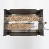 A stainless steel smoking box filled with wood chips, shown from a top-down perspective against a white background. Produktbild-Vorschau