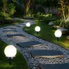 4er Set LED Solarlampen im Kugel Design für den Produktbild-Vorschau 3