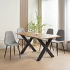 Esszimmerstühle BARI, 4-er SET, Grau Produktbild-Vorschau 4