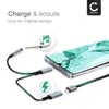 CELLONIC Adaptateur USB C jack écouteurs 3,5 mm Répartiteur Voir les images du produit 5