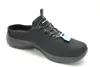 A black Skechers mule shoe is shown against a white background. Voir les images du produit