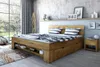 Bett Futonbett Wildeiche massiv Holz geölt Schlafzimmer Produktbild-Vorschau 1