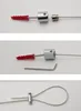 Three images showing the assembly of a shower rod ceiling mount. Produktbild-Vorschau