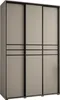 Kryspol Dakota 10 Schrank, drei Türen - 235,2x160x60cm - Produktbild-Vorschau 1