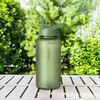 Trinkflasche 1L Sport Flasche Wasserflasche BPA frei grün Produktbild-Vorschau 5