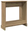 vidaXL Cornice per caminetto Artisan rovere 90x30x90 cm Anteprima dell’immagine prodotto 5