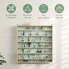 HOMCOM Vitrine pour collection vitrine murale 80 x 9,5 x 83 Voir les images du produit 6