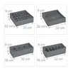 Relaxdays Unterwäsche Organizer, 4 tlg. Schubladen Produktbild-Vorschau 4