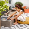 MUDDY BUDDY® Sandkasten „Flexy Style“ warmgrau - lachs Produktbild-Vorschau 5